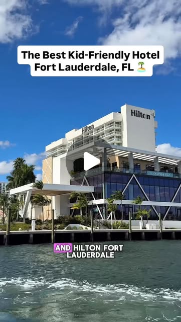Hilton Fort Lauderdale Marina: original public travel reel cover